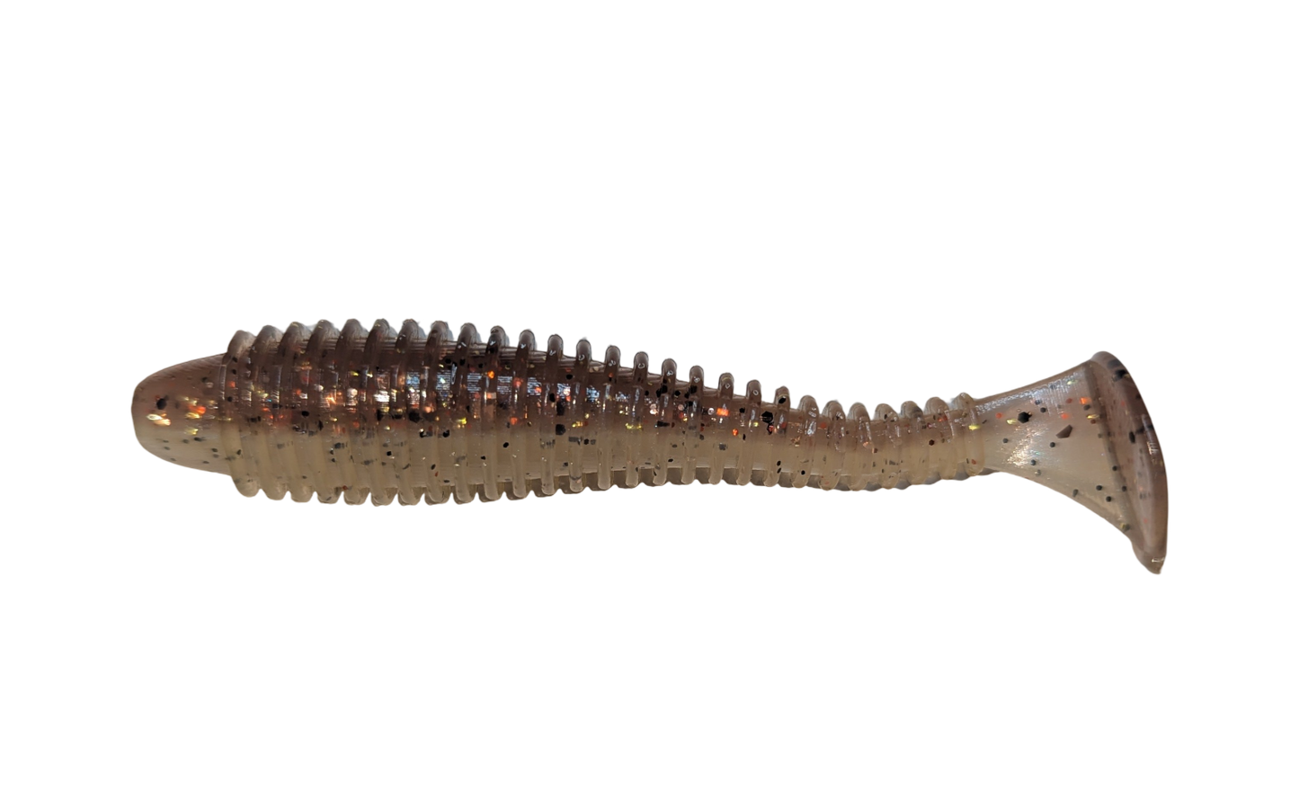 3.8" Ribbed X-Shad