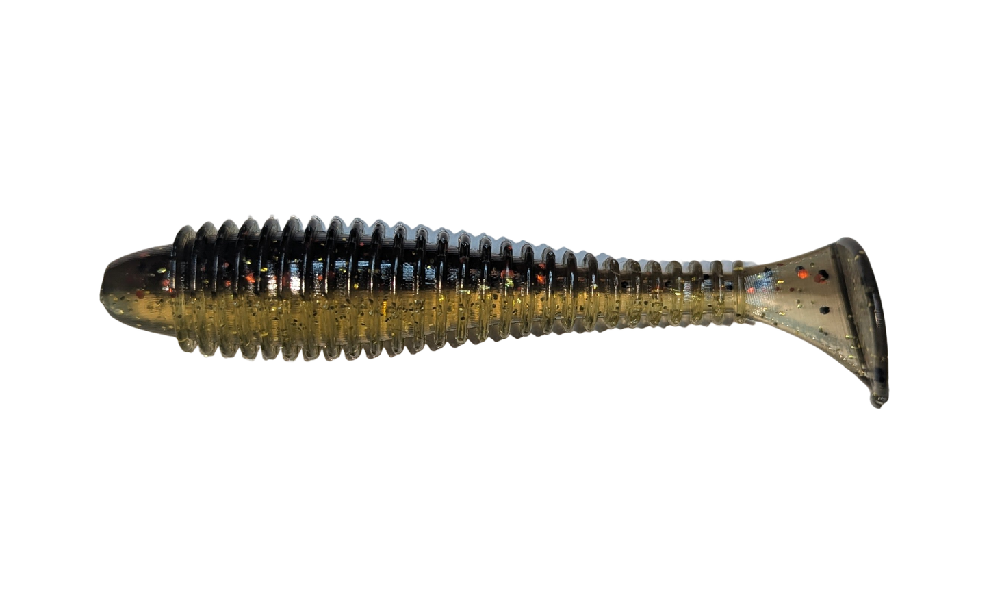 3.8" Ribbed X-Shad