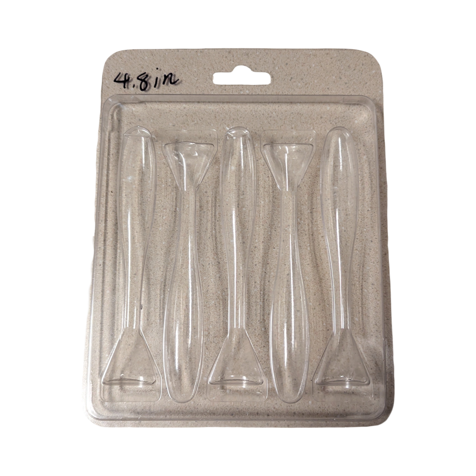 clamshell packaging for fishing lures 4.8" Clamshell Packaging