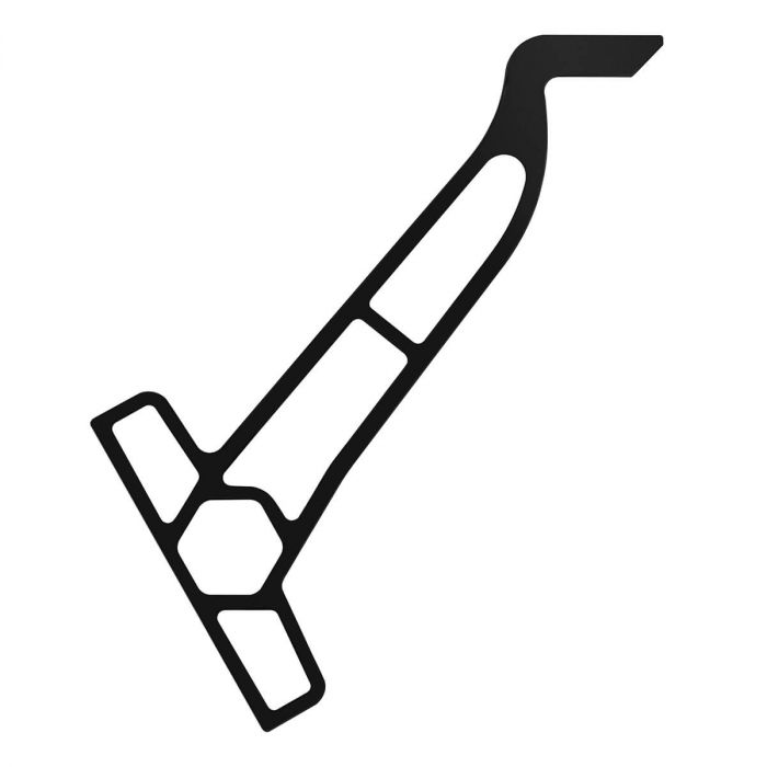 Minn Kota S54 Black Jack Plate Adapter for Raptor Starboard 5in Setback 4in Rise