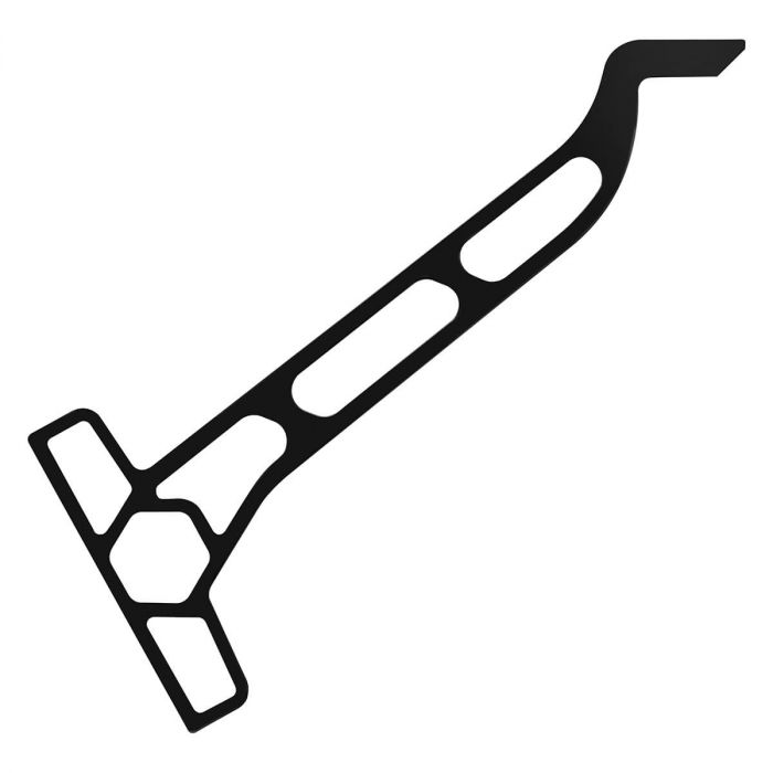 Minn Kota P86 Black Jack Plate Adapter for Raptor Port 8in Setback 6in Rise