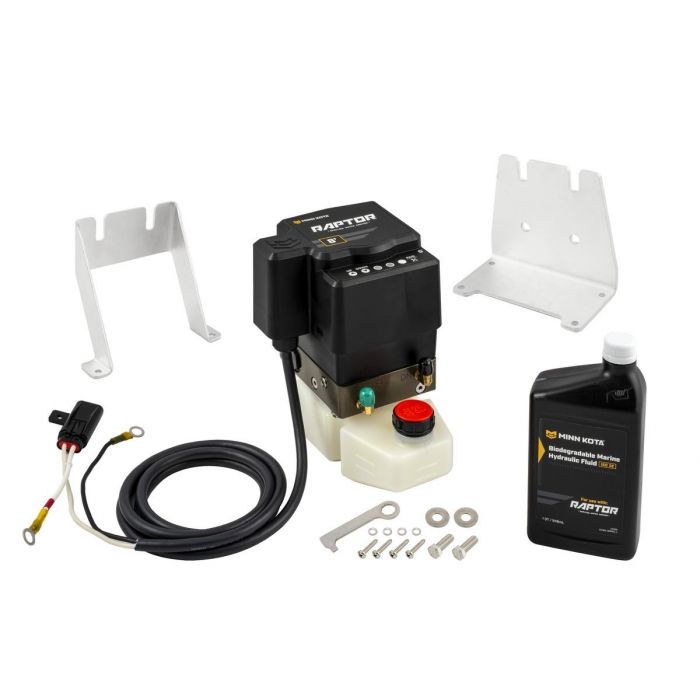 Minn Kota Raptor 10ft Red Shallow Water Anchor With Active Anchoring