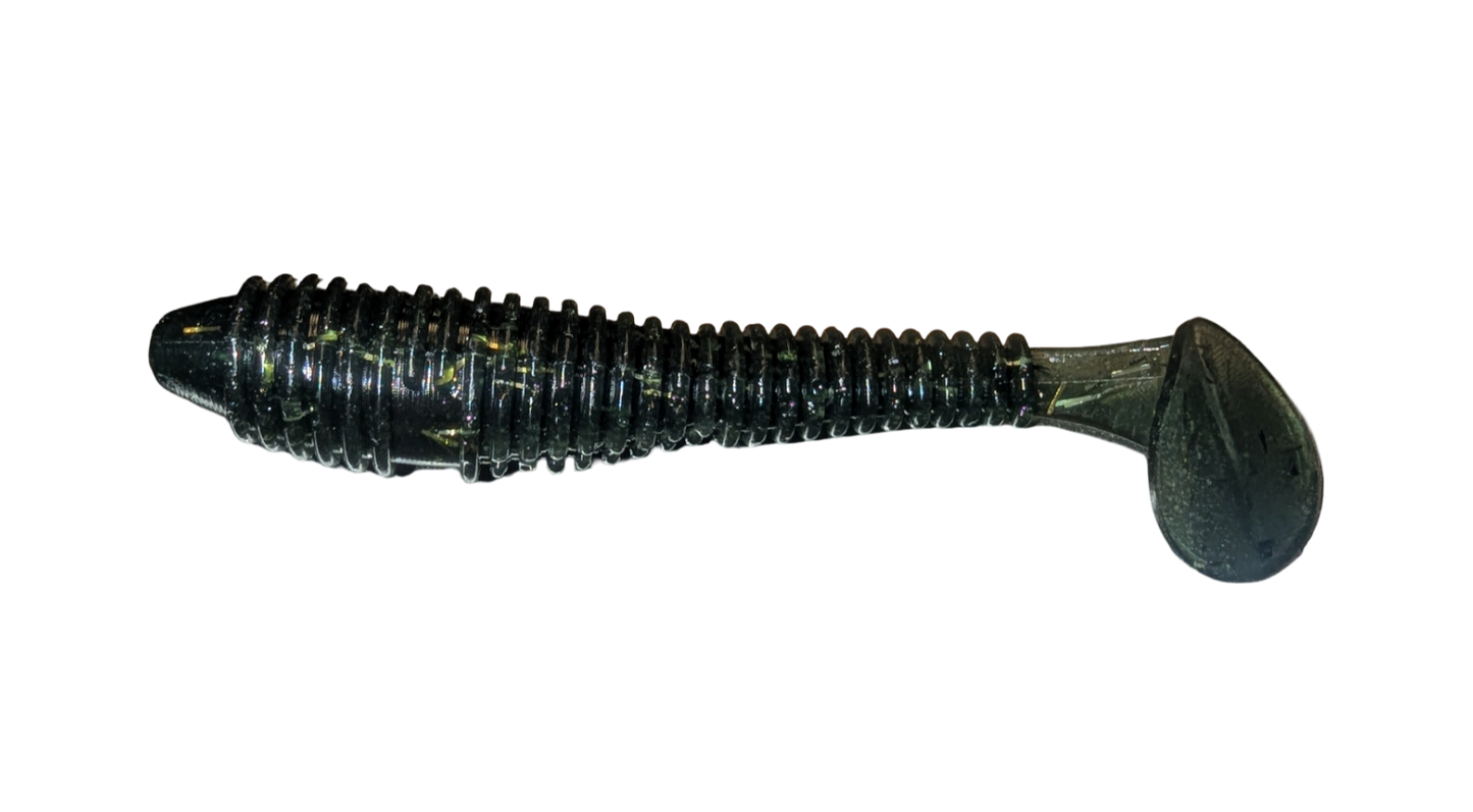 3.8" Ribbed X-Shad