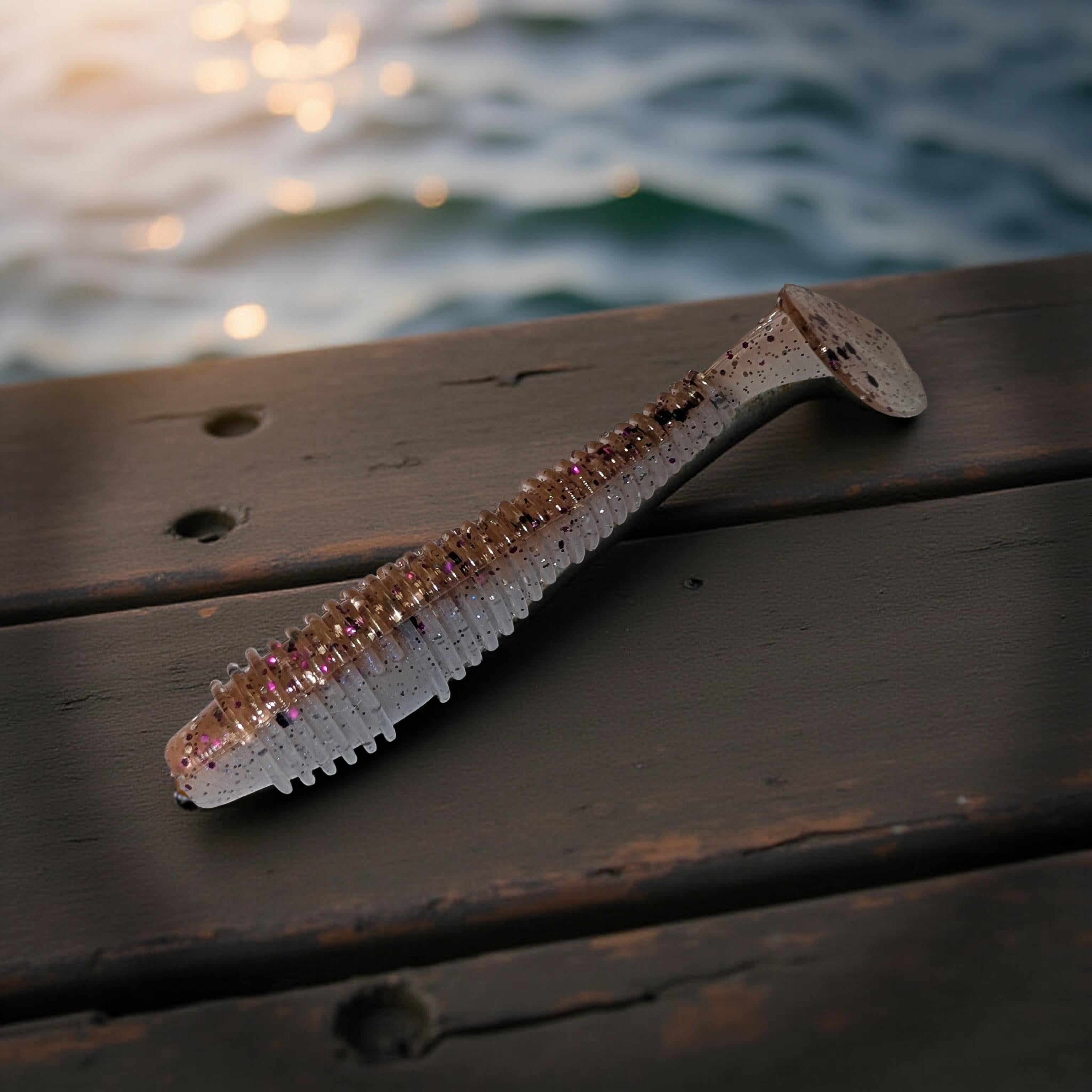 3.8" Ribbed X-Shad
