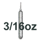 Drop Shot Pencil Weight