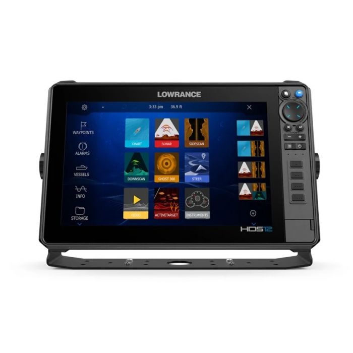 Lowrance HDS12 Pro PRO with C-MAP Discover USA and Canada, ActiveImaging™ HD 3-in-1 Transducer