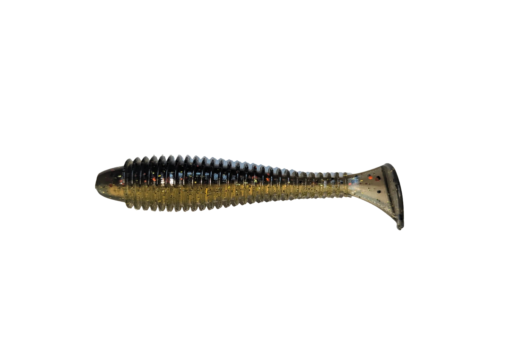 3.8" Ribbed X-Shad