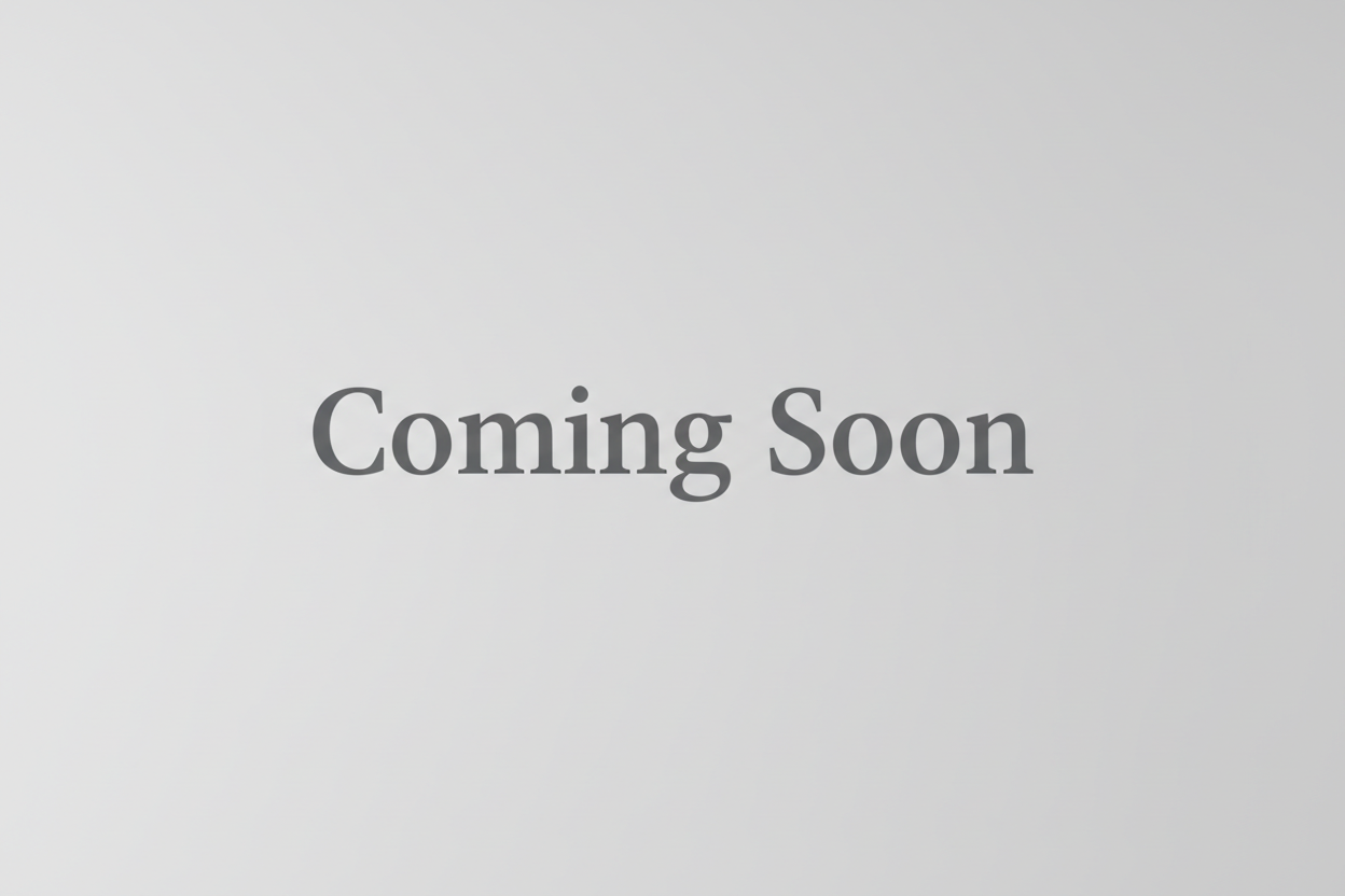 Just say coming soon