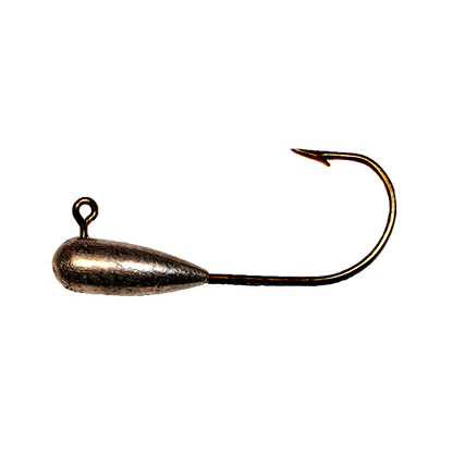Tube Jig Mustad 4/0 Black Nickel Round Bend 90°